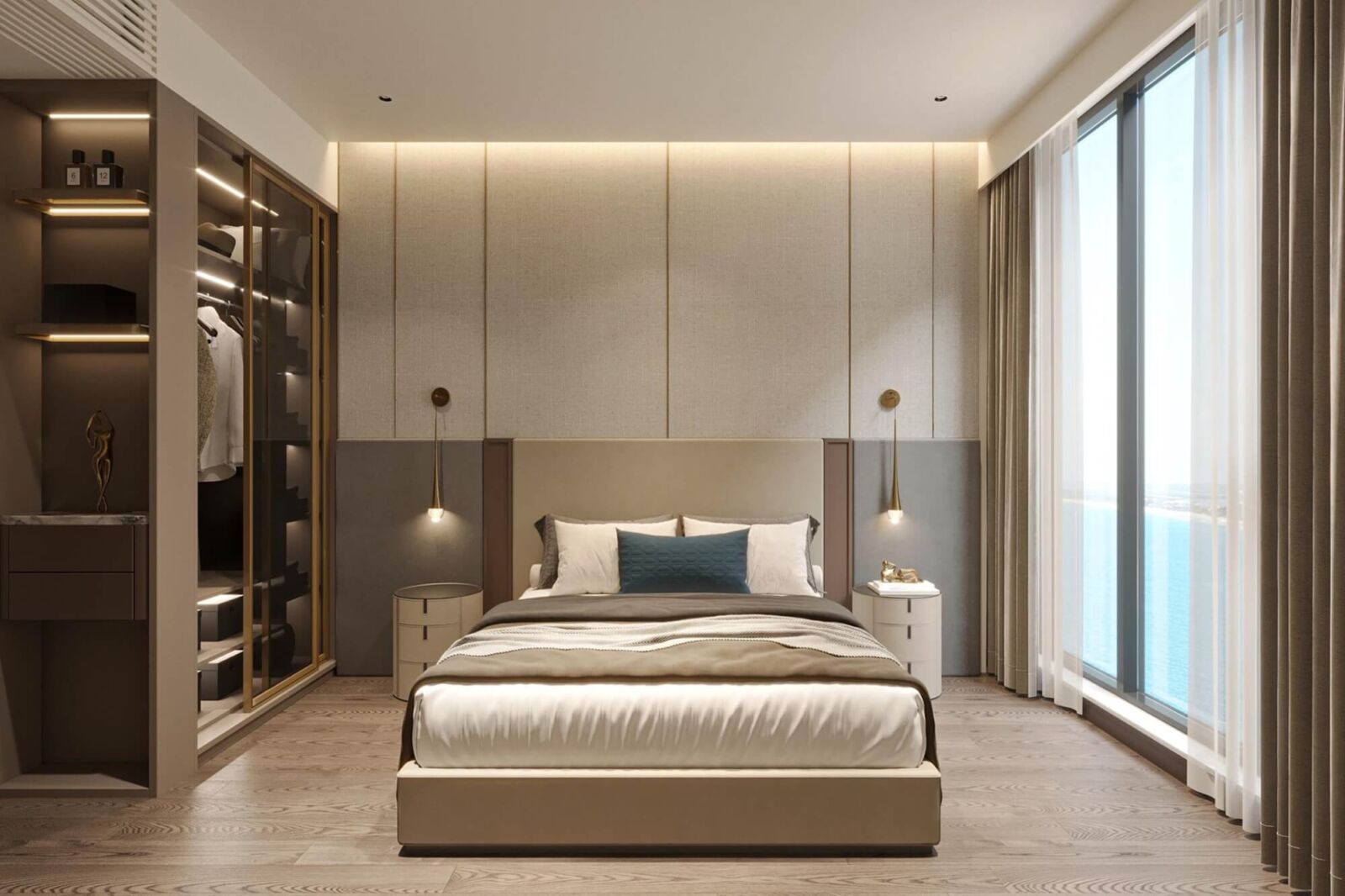 căn hộ 2 phòng ngủ dự án aria bay tower hạ long