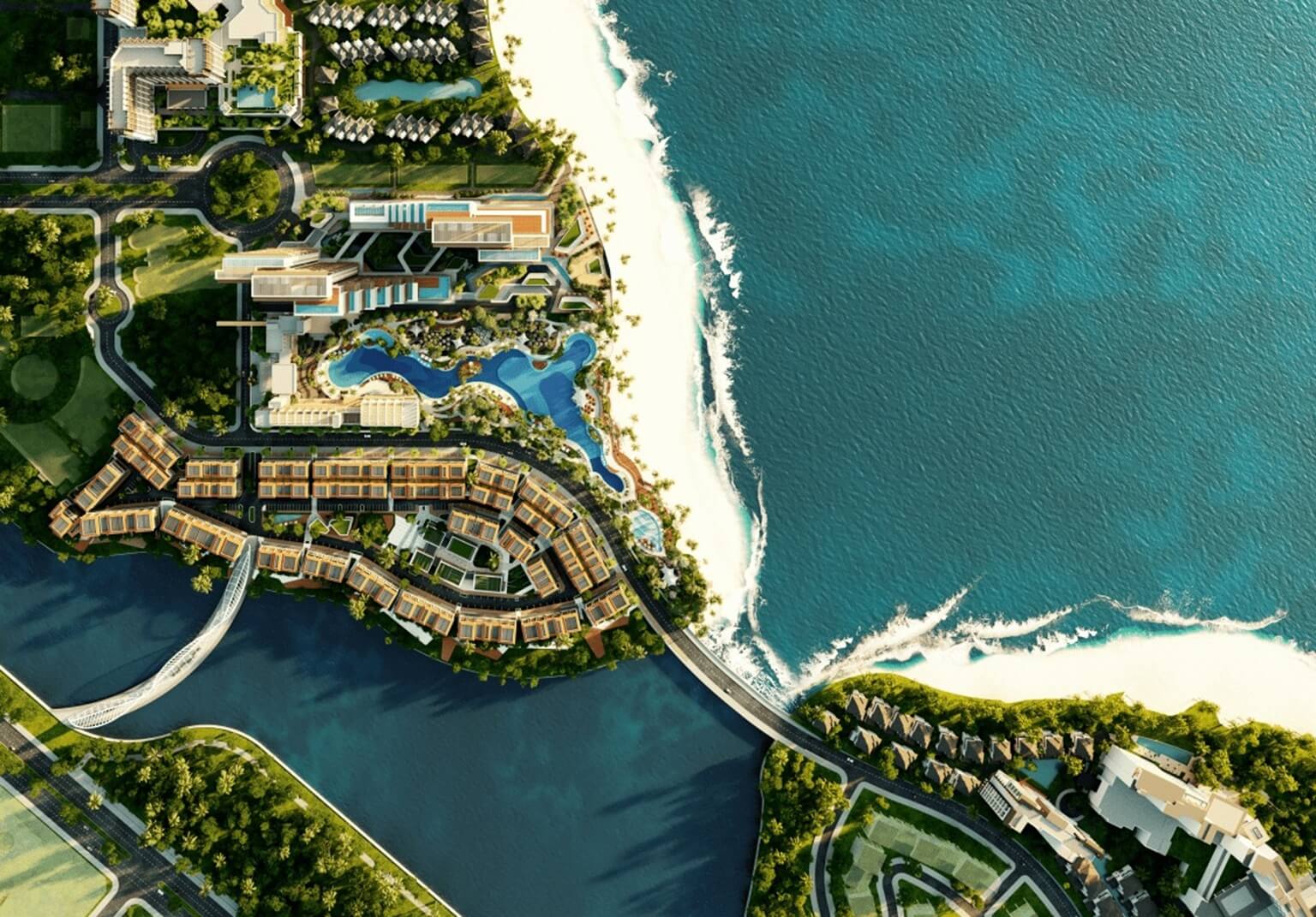 mặt bằng dự án aria bay tower hạ long