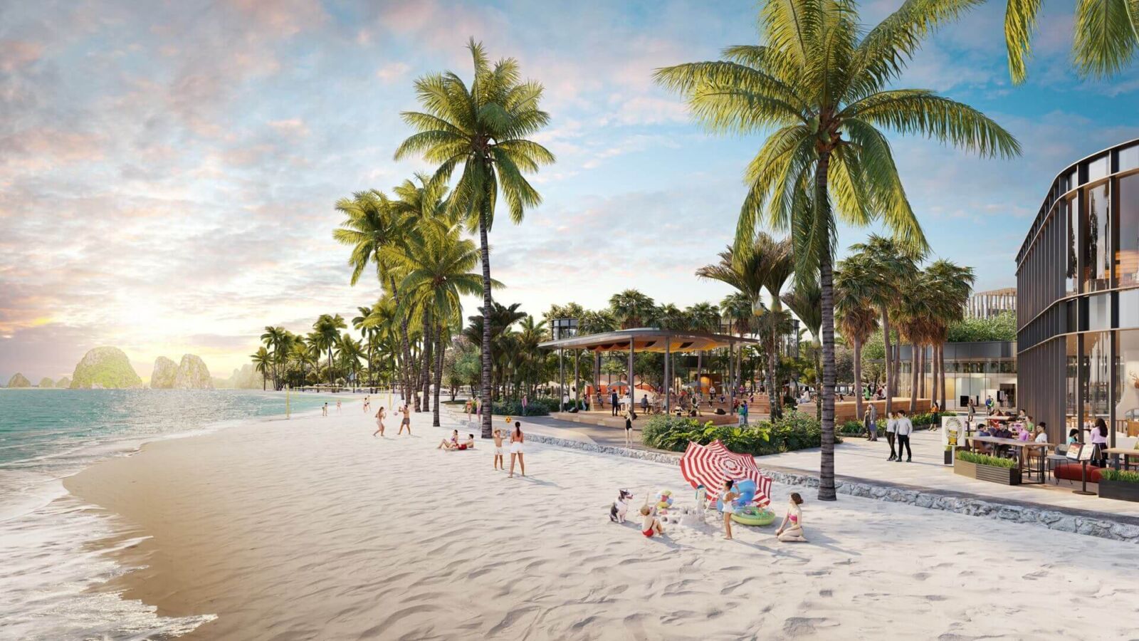 tiện ích dự án aria bay tower hạ long
